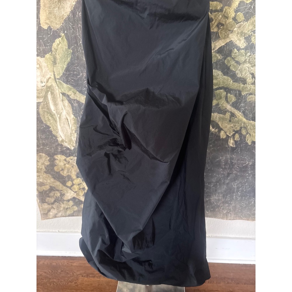 Co‎ Off The Shoulder Pintuck Draped Midi Dress Black Size XS - Picture 8 of 11